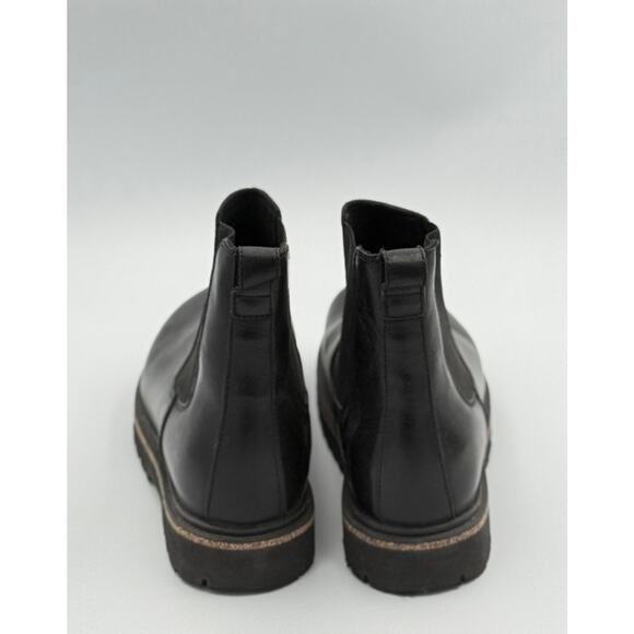 $200 Birkenstock Highwood Slip On Black Women's 7-7.5 Narrow (EU38N) - Picture 2 of 6